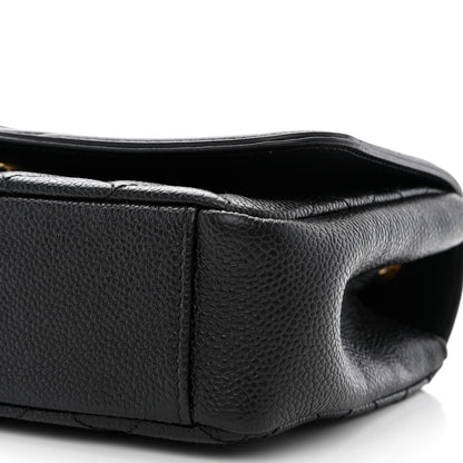 Chanel Caviar Quilted Small CC Filigree Flap Black 11 of 13