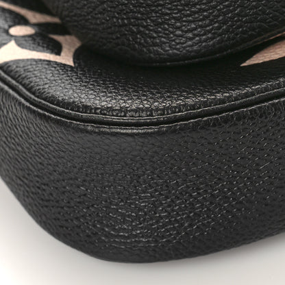 Louis Vuitton Empreinte Monogram Giant Multi Pochette Accessories Black Beige 7 of 11