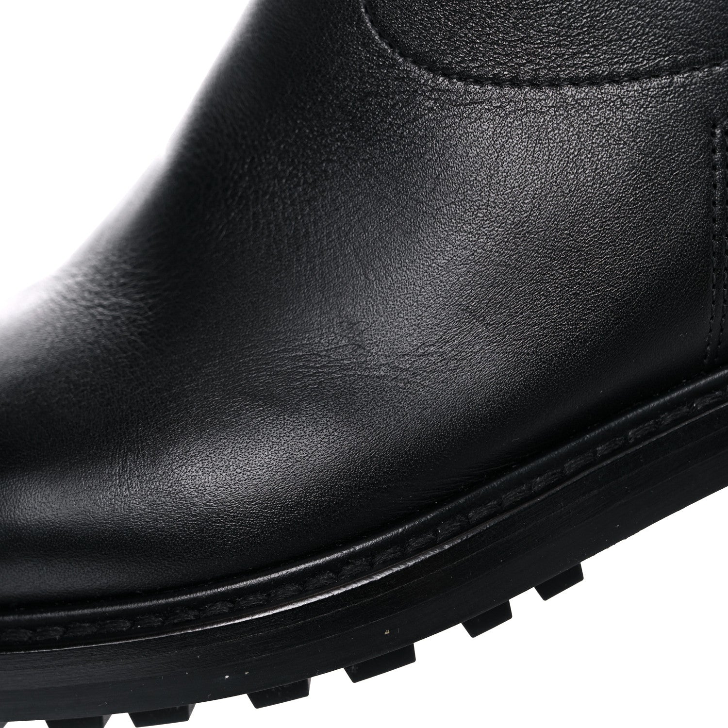 Christian Dior Calfskin Empreinte Ankle Boots 37 Black 9 of 10