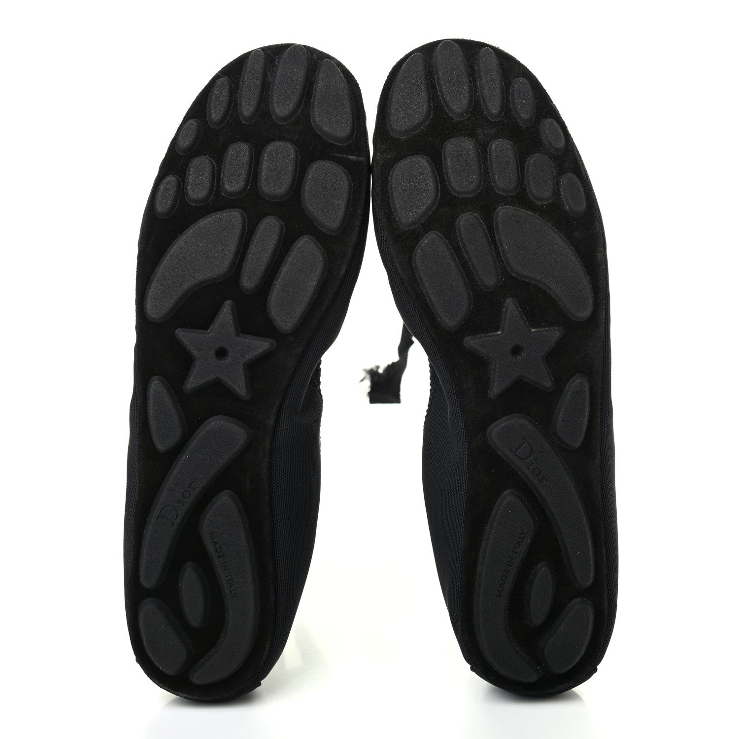 Christian Dior Micro Resille Academy Lace-Up Ballerina Flats 40 Black 4 of 8