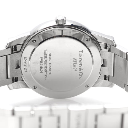 Tiffany Stainless Steel 37mm Atlas 2-Hand Quartz Watch Black 5 of 6