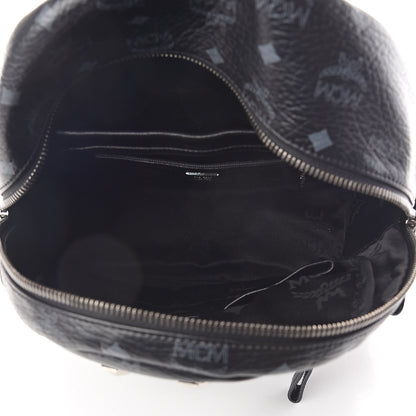 MCM Visetos Studded Small Stark Backpack Black 5 of 9