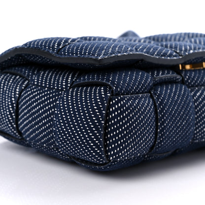 Bottega Veneta Denim Maxi Intrecciato Padded Cassette High Frequency Crossbody Bag Indigo 6 of 7