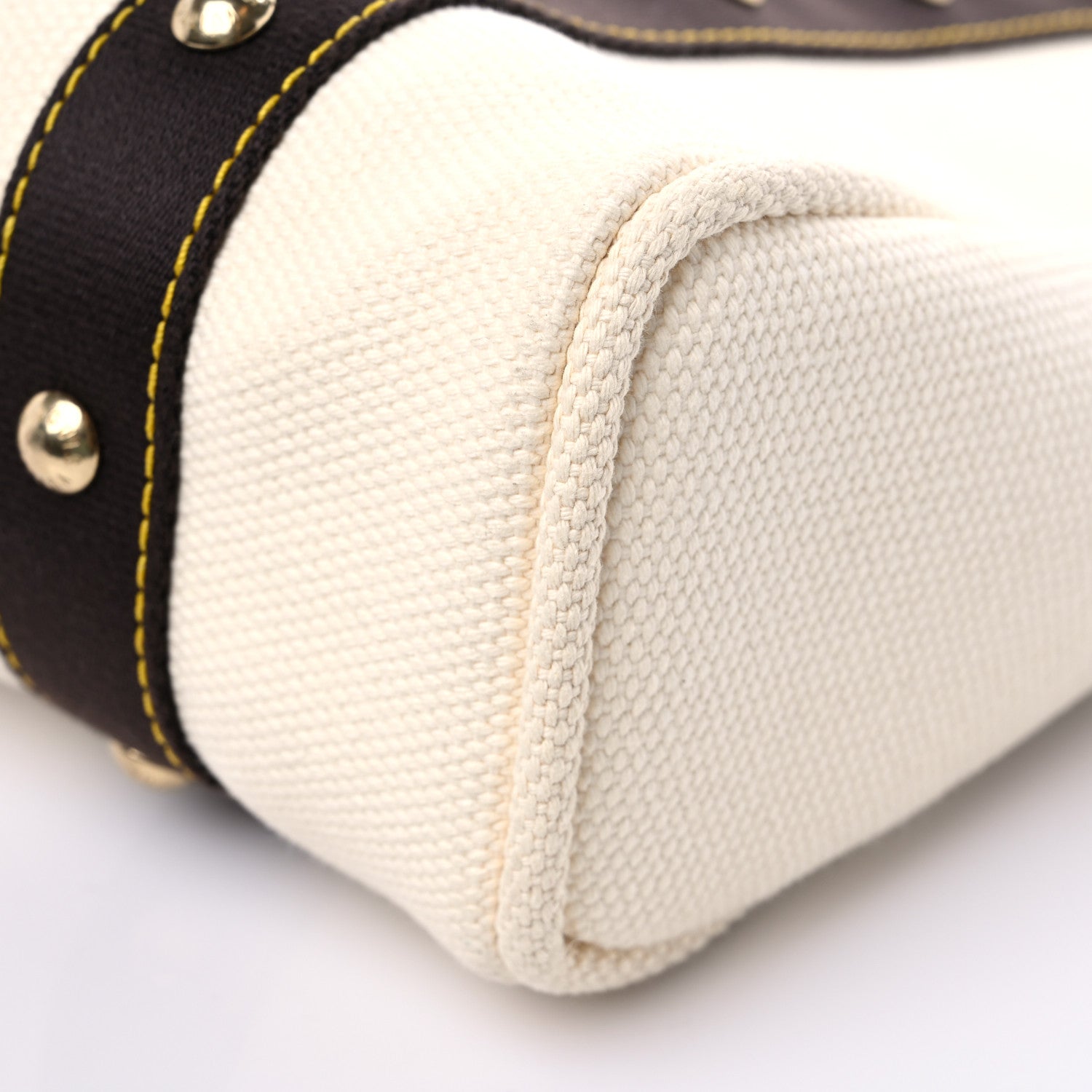 Louis Vuitton Toile Antigua Cabas MM Tote White 8 of 10