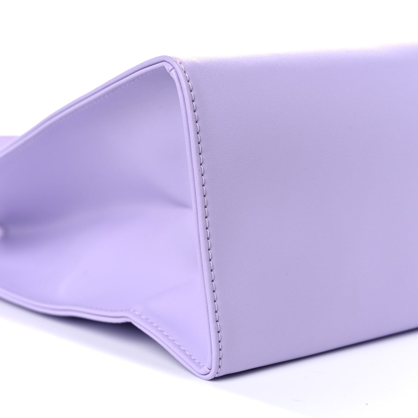 Vegan Leather Medium Shopping Bag Lavender