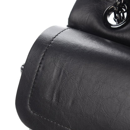 Chanel Aged Calfskin Chevron Quilted 2.55 Reissue 226 So Black 11 of 11