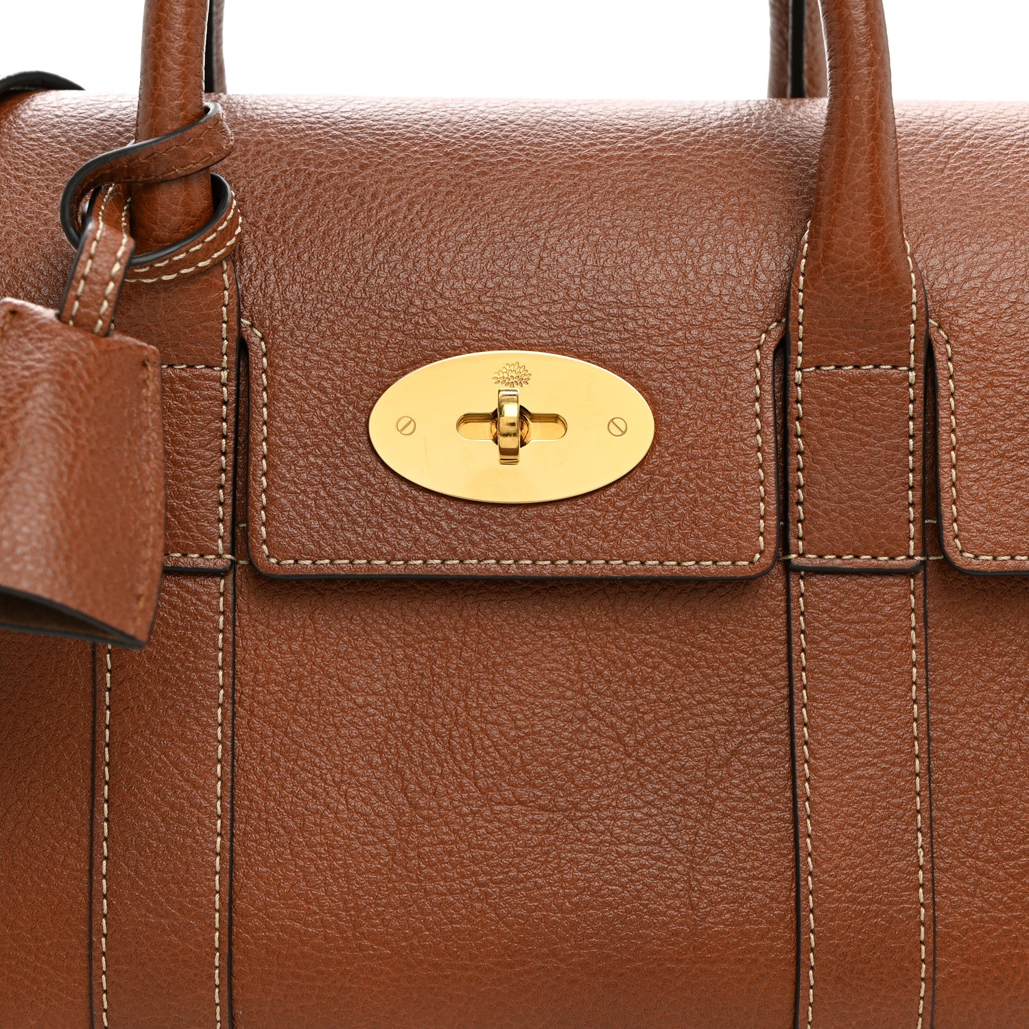 Mulberry Legacy NVT Small Bayswater Satchel Oak 7 of 9