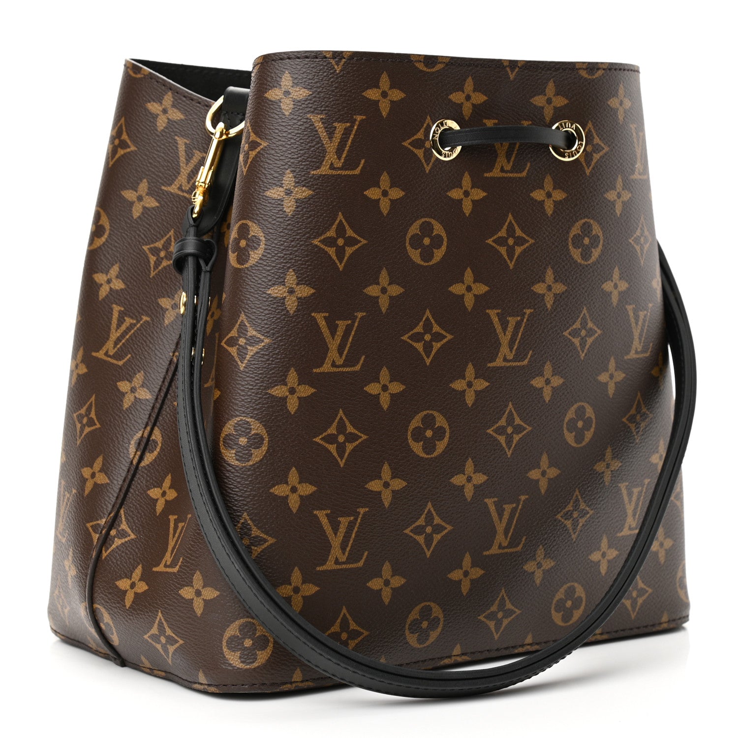 Louis Vuitton Monogram Neonoe MM Black 3 of 9