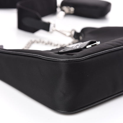 Prada Nylon Re-Edition 2005 Shoulder Bag Black 9 of 12