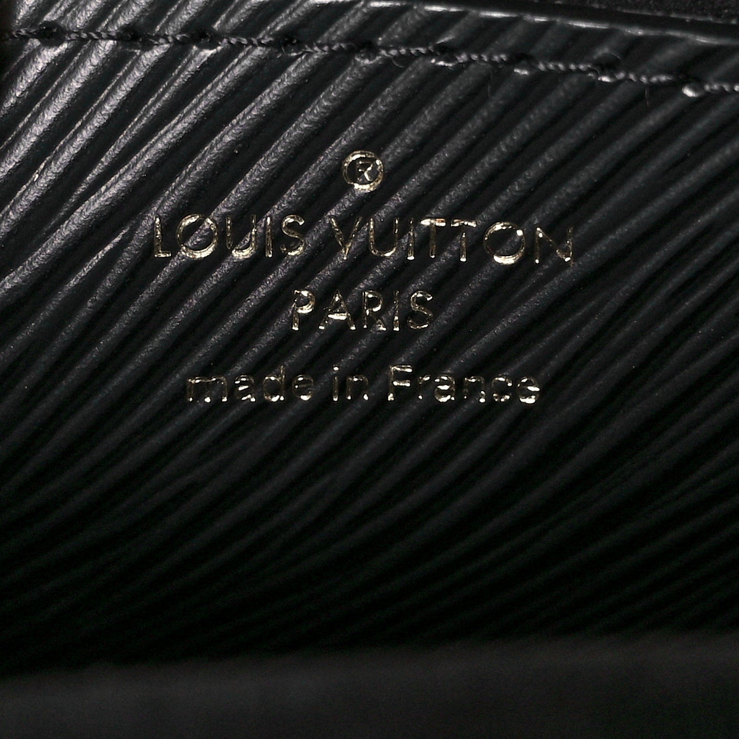 Epi Twist Shoulder Bag MM Black