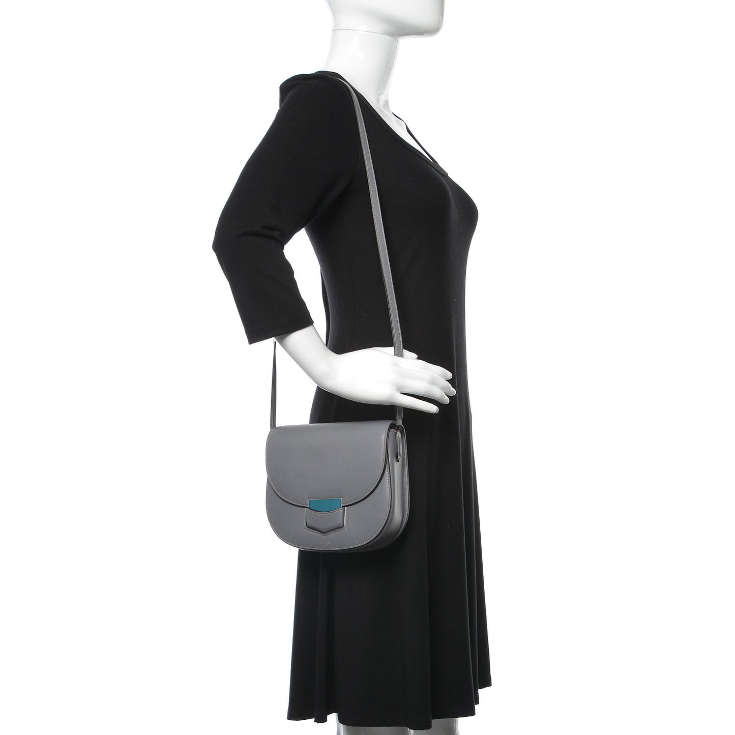 Supersoft Calfskin Small Trotteur Storm