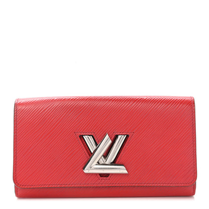 Louis Vuitton Epi Twist Wallet Coquelicot 1 of 12