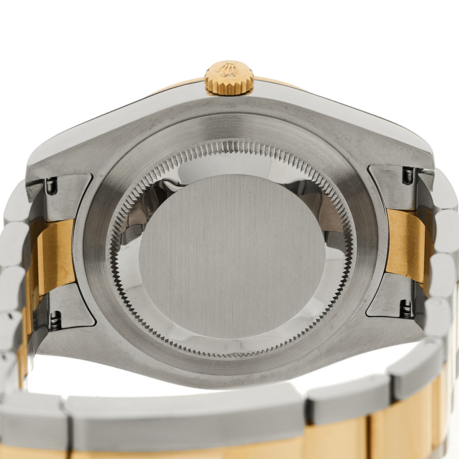 Rolex Stainless Steel 18K Yellow Gold 41mm Oyster Perpetual Datejust II Watch Slate 116333 4 of 5