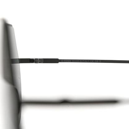 Fendi Metal Mirrored Eyeline Sunglasses FF 0193/S Black 7 of 8