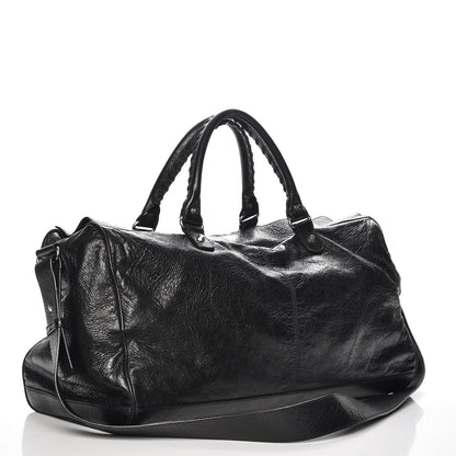 Balenciaga Agneau Classic Hardware S Squash Boston Black 4 of 9