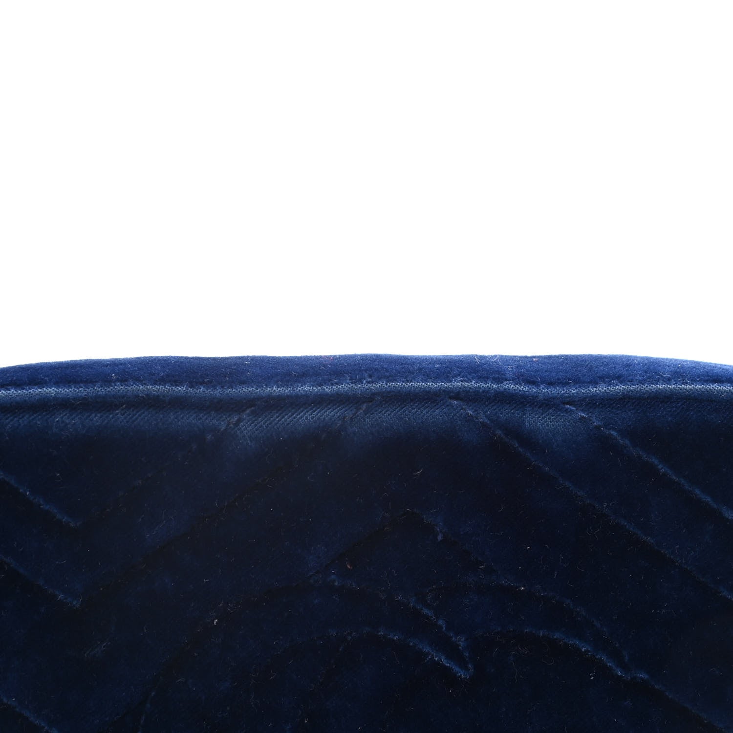 Gucci Velvet Matelasse Small GG Marmont Chain Shoulder Bag Cobalt 12 of 14