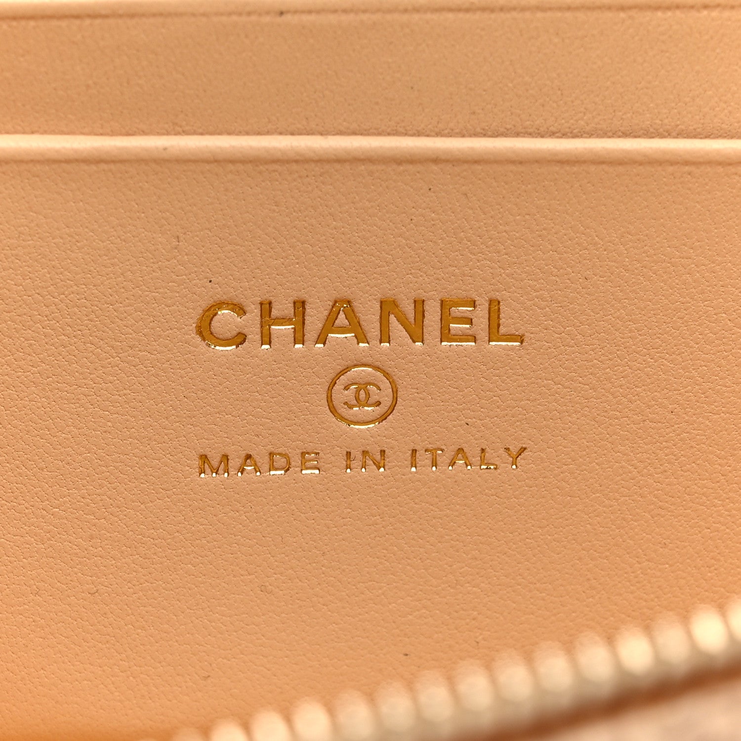 Chanel Braided Raffia Quilted Top Handle Slim Vanity Case With Chain Beige 6 of 11