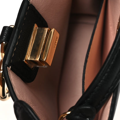 Fendi Nappa Sigma Pico Peekaboo Charm Black 23 of 25