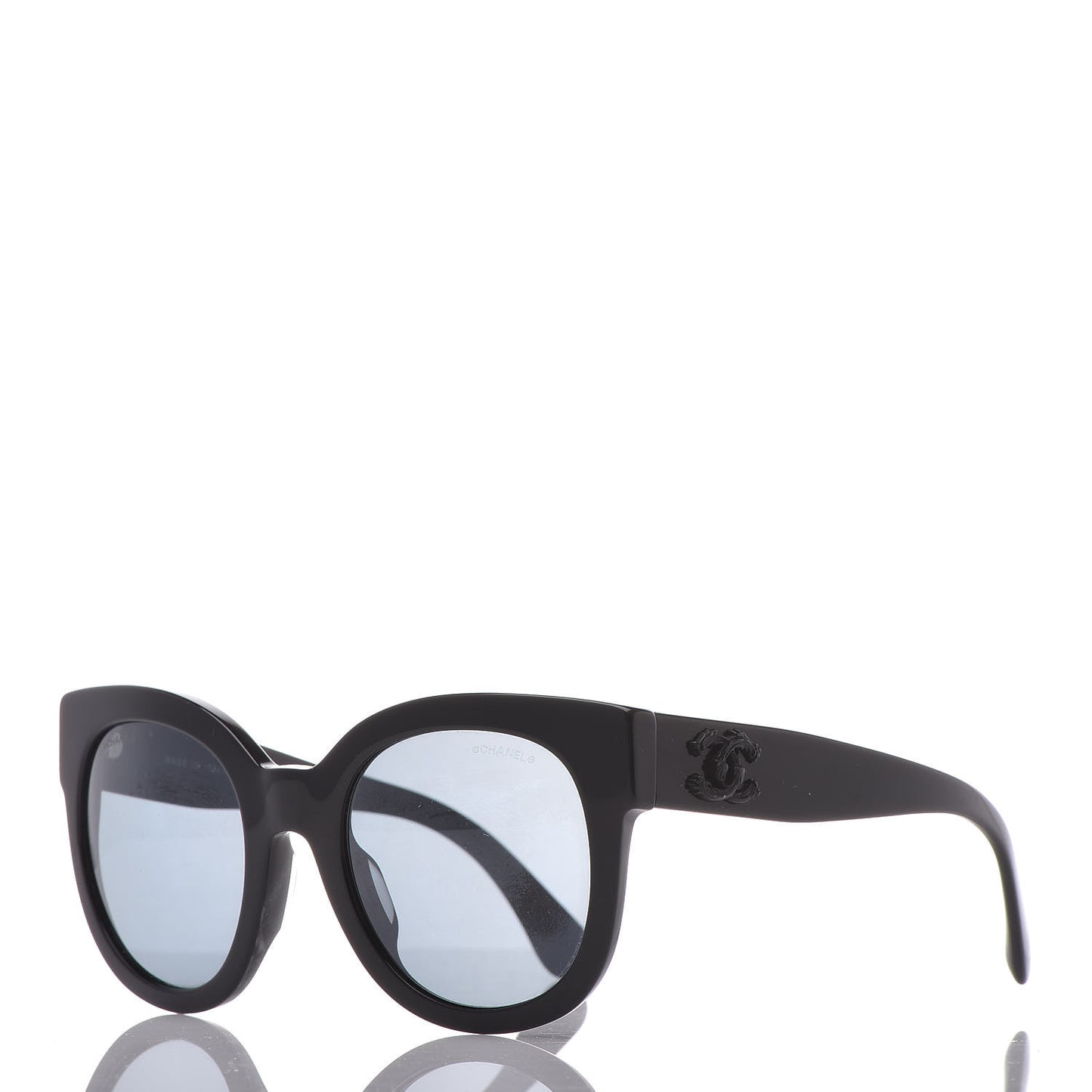 Acetate Butterfly Signature CC Sunglasses 5358 Black