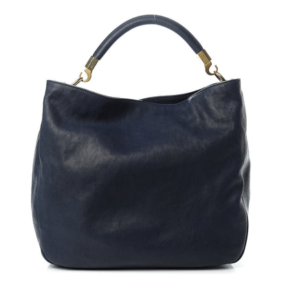 Saint Laurent Goatskin Large Roady Hobo Navy 1 of 12