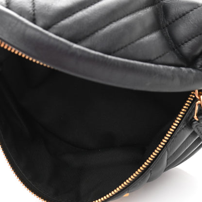 Louis Vuitton Calfskin Quilted New Wave Bumbag Black 5 of 10