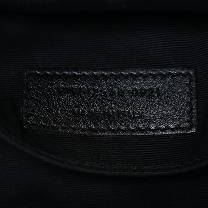Saint Laurent Suede Calfskin Monogram Lou Camera Bag Black 7 of 12