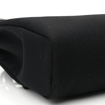 Hermes Military Toile Vache Hunter Herbag a Dos Zip Retourne Backpack Black 9 of 10