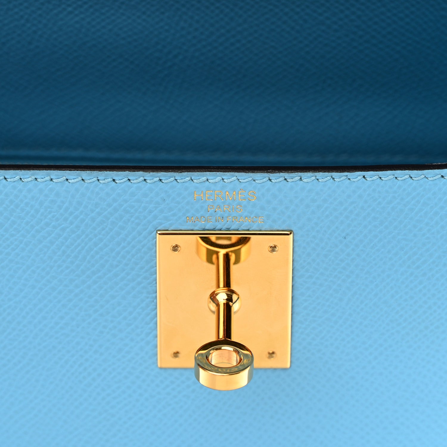 Hermes Epsom Kelly Sellier 28 Celeste 6 of 12