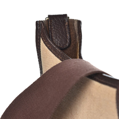 Hermes Toile Natural Barenia Evelyne GM Ebene 7 of 16