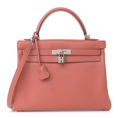 Hermes Swift Kelly Retourne 32 Rosy 1 of 18