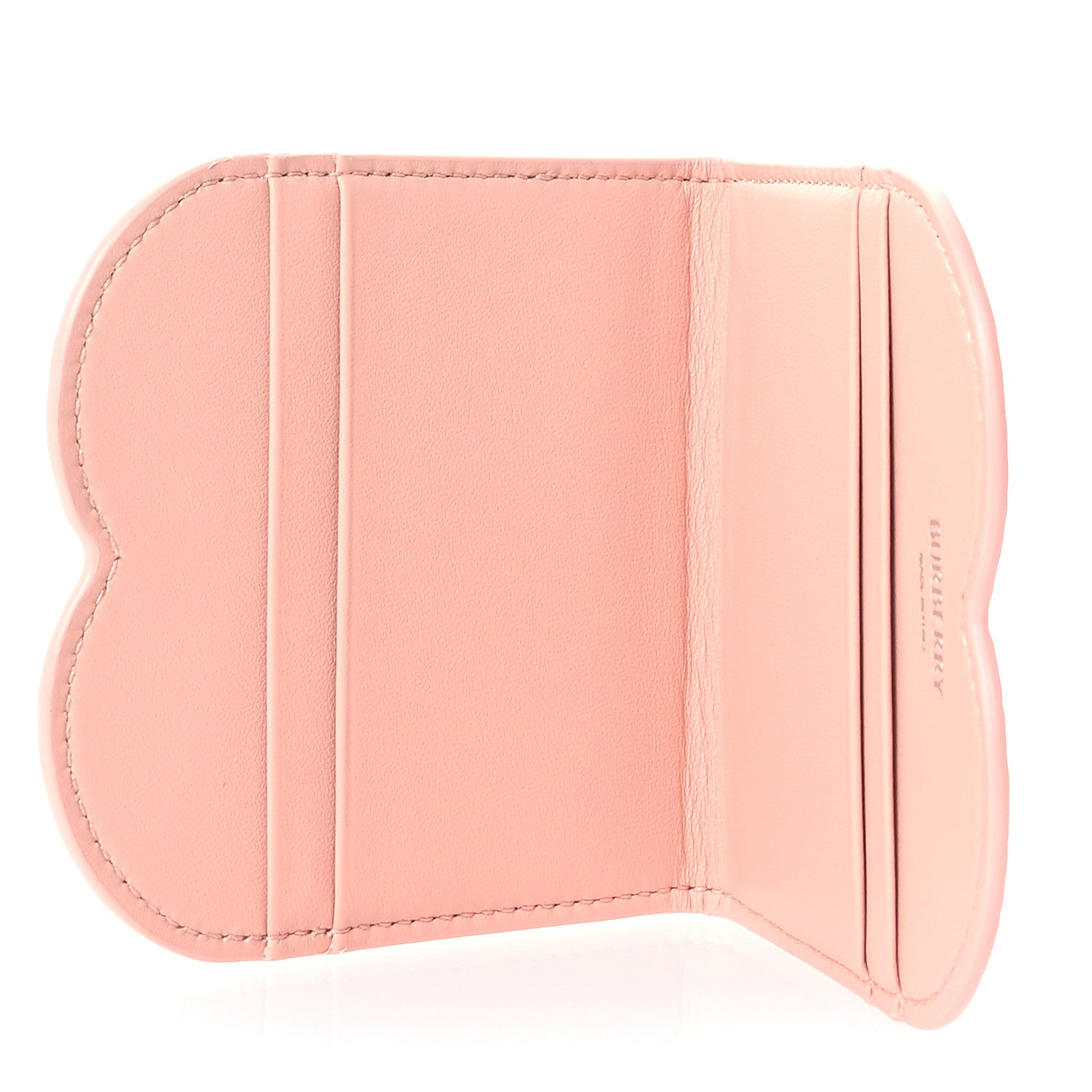 Burberry Grainy Calfskin Chess Card Case Blush 5 of 8
