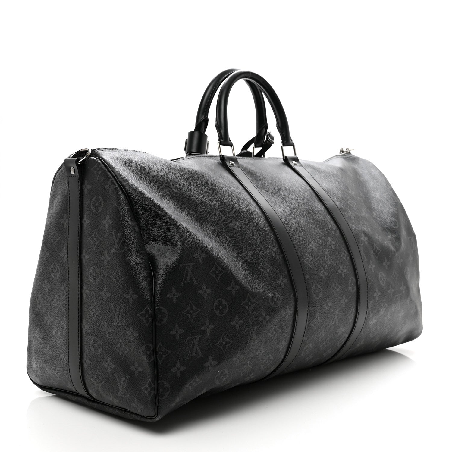 Louis Vuitton Monogram Eclipse Keepall Bandouliere 55 2 of 12