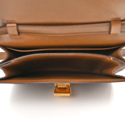 Celine Box Calfskin Teen Classic Box Flap Bag Camel 4 of 7