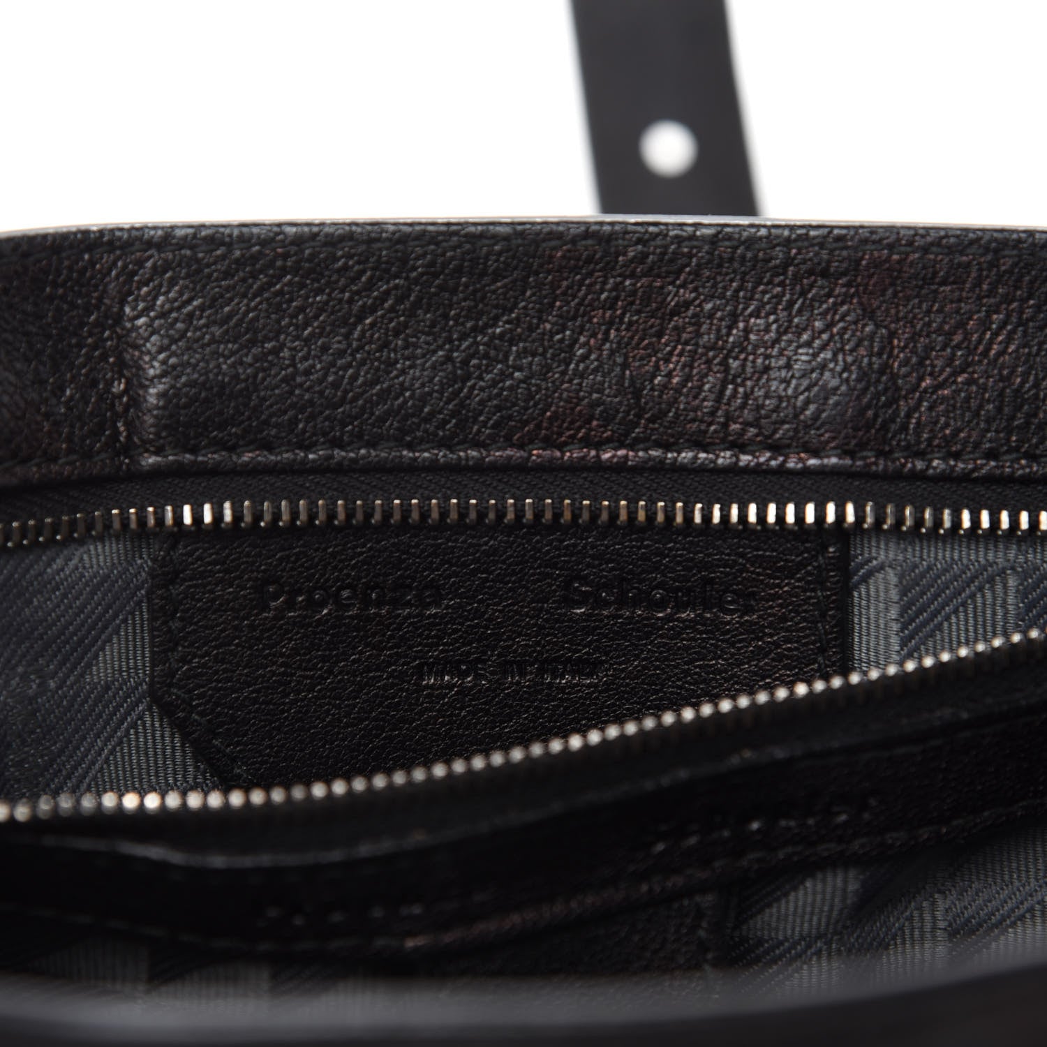 Proenza Schouler Lambskin Medium PS1 Satchel Black 11 of 13