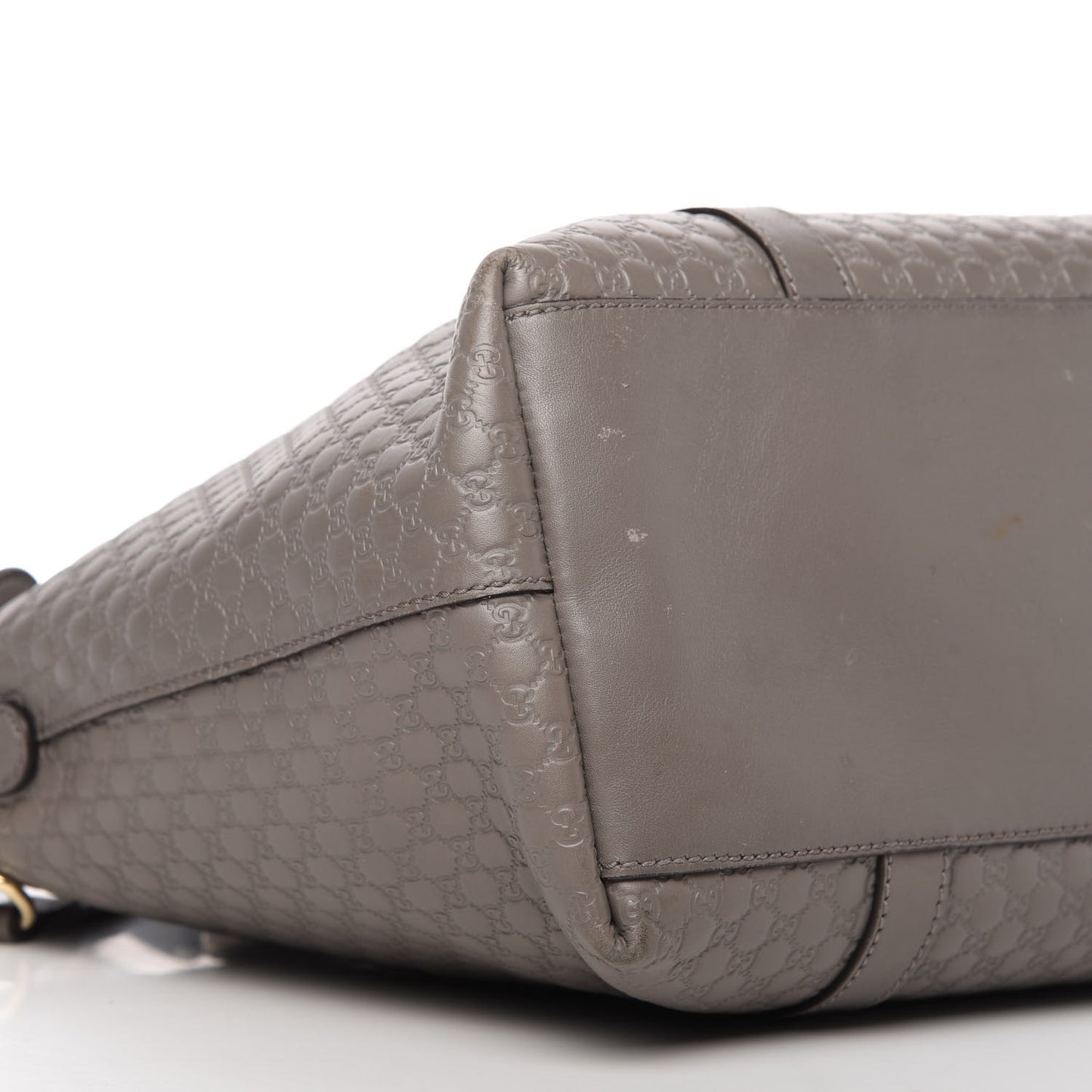 Soft Microguccissima Medium Zippered Satchel Loess