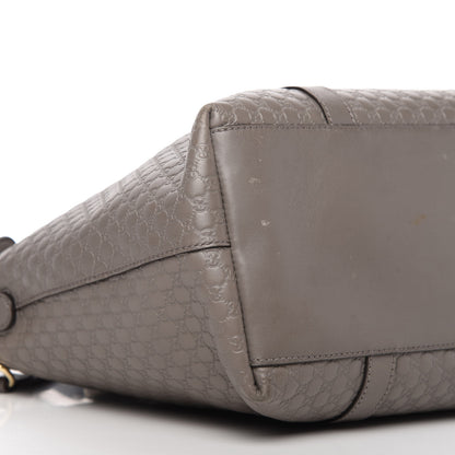 Gucci Soft Microguccissima Medium Zippered Satchel Loess 6 of 11