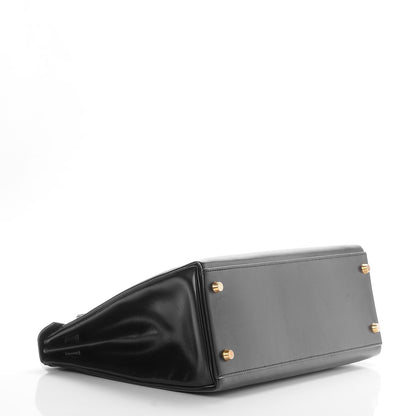 Hermes Box Kelly Retourne 32 Black 5 of 30