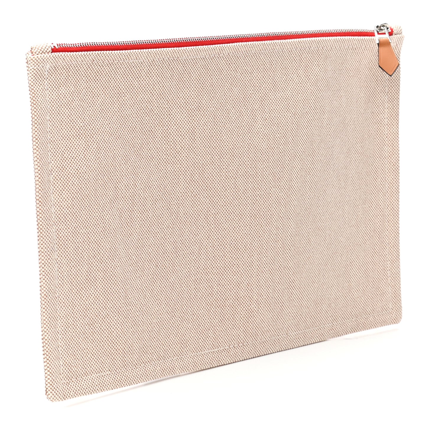 Toile Flat Yachting Pouch Rouge
