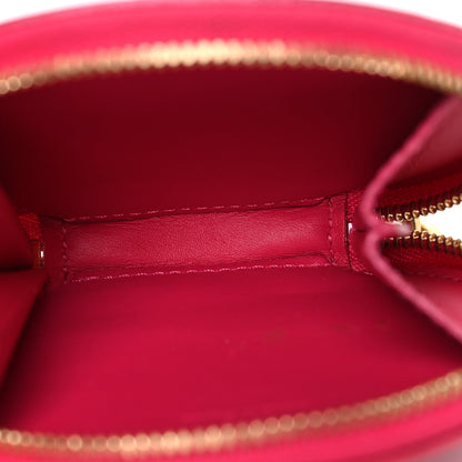 Louis Vuitton Vernis Roses Chapeau Coin Purse Rose Pop 5 of 6