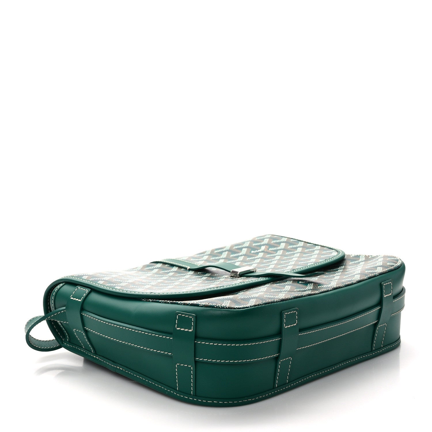 Goyard Goyardine Belvedere II MM Messenger Bag Green 4 of 11