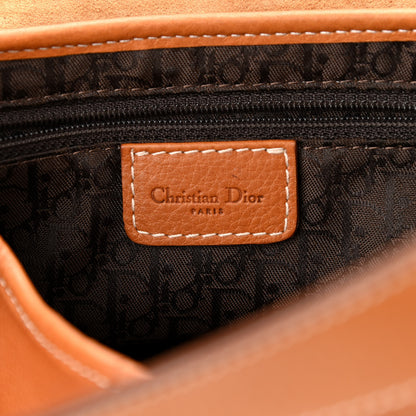 Christian Dior Calfskin Saddle Bag Tan 6 of 11