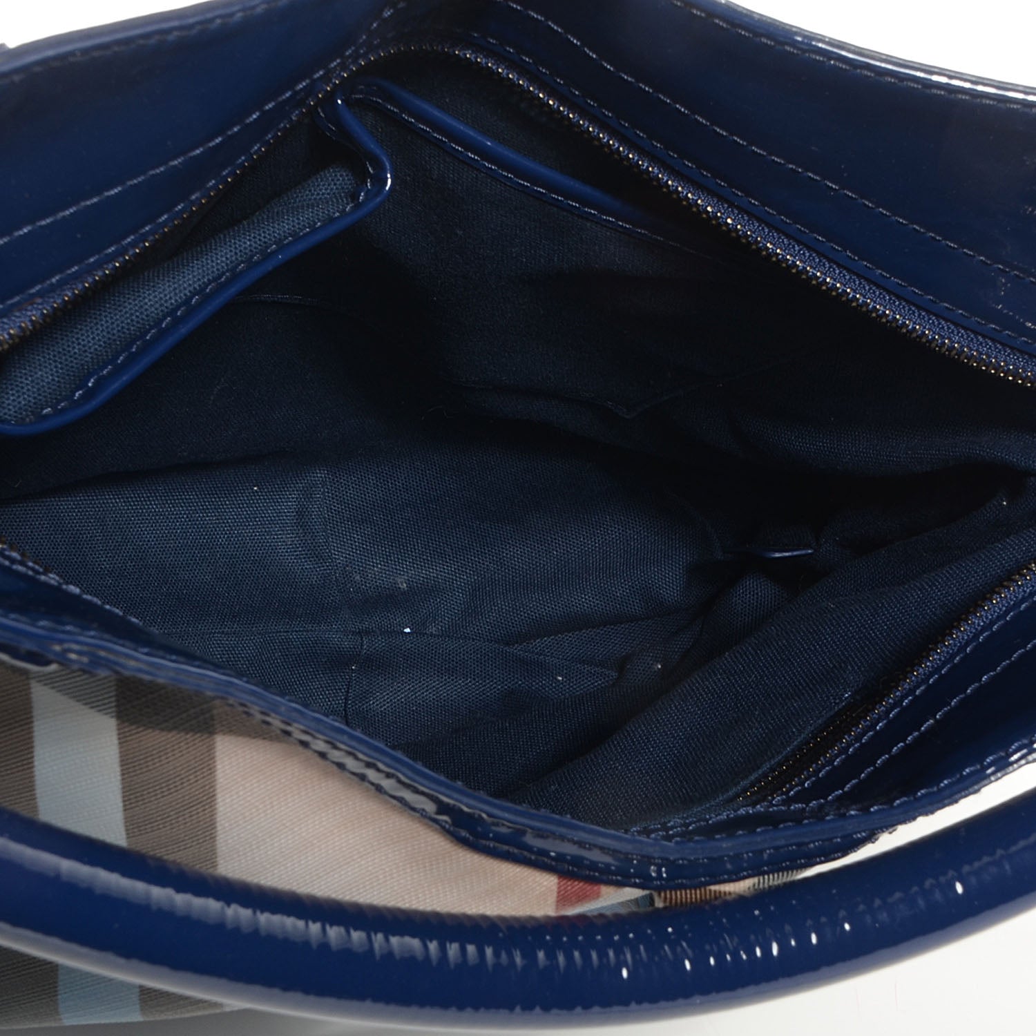 Burberry Nova Pop Degrade Medium Craigwell Hobo Jet Blue 5 of 14