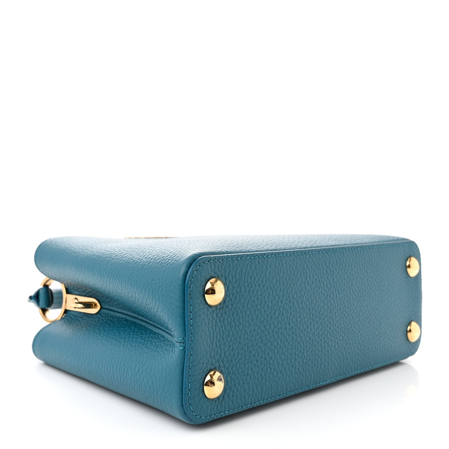Taurillon Snakeskin Capucines BB Mallard