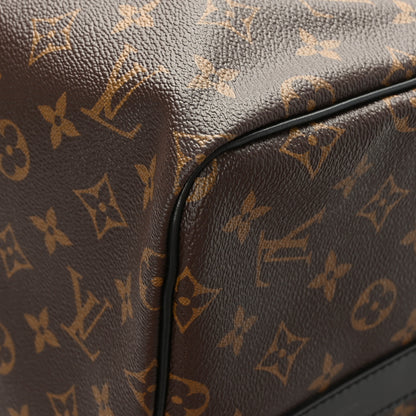 Louis Vuitton Monogram Macassar Keepall Bandouliere 55 6 of 9