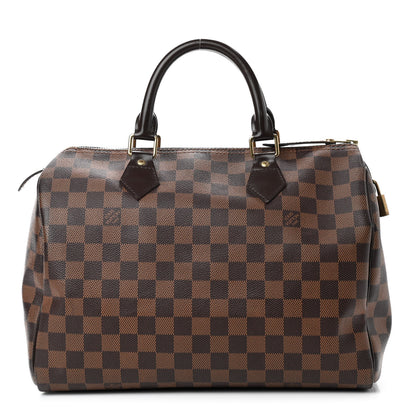 Louis Vuitton Damier Ebene Speedy 30 1 of 11