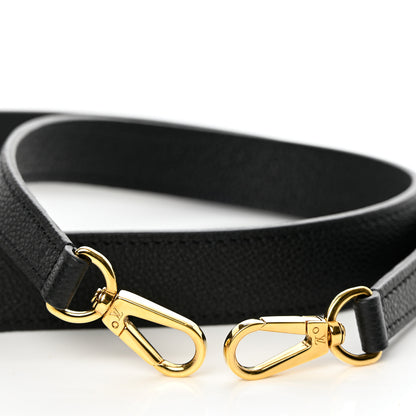 Louis Vuitton Calfskin Bagatelle Shoulder Strap Black 7 of 8