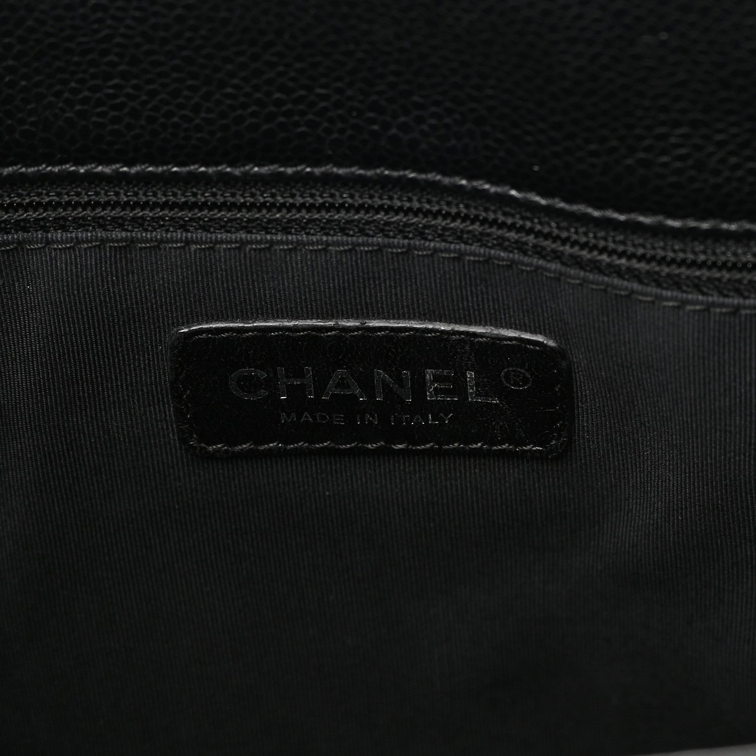 Chanel Caviar Quilted Grand Shopping Tote GST Black 6 of 13