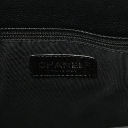 Chanel Caviar Quilted Grand Shopping Tote GST Black 6 of 13