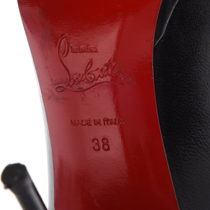 Christian Louboutin Kid Fifi 100 Pumps 38 Black 5 of 14