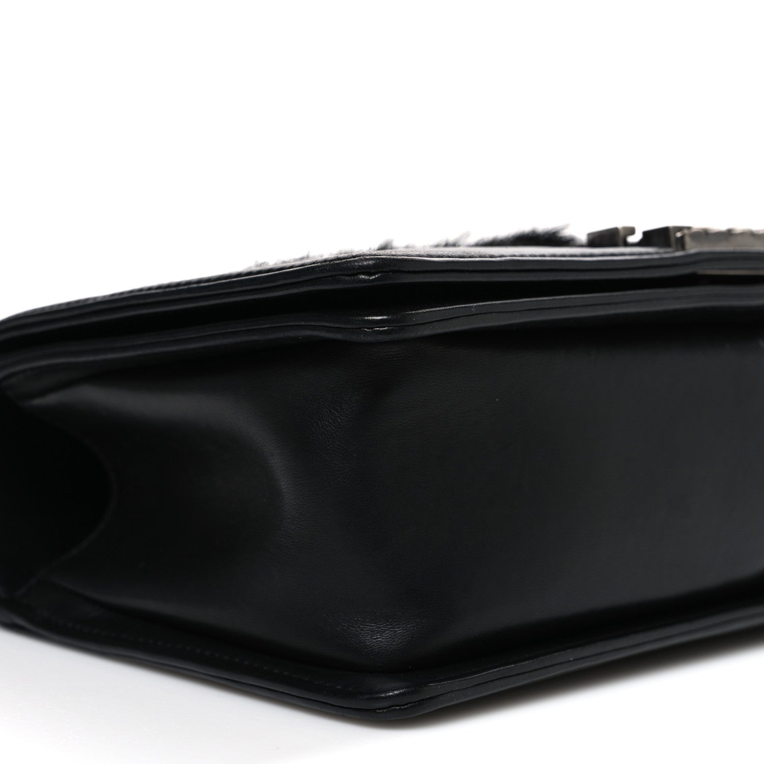 Chanel Goat Hair Medium Celtic Boy Flap Black 9 of 11